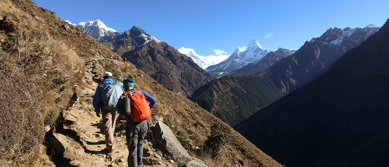 Trekking the Everest Base Camp.